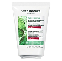 YVER ROCHER Pure Menthe Čisticí gel s jemným peelingem 125 ml