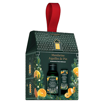 YVES ROCHER Dárková sada mandarinka a jehličí 2 kusy (Kosmetické balíčky) - Dermokosmetika, Čistící, Zvláčňující, Přírodní