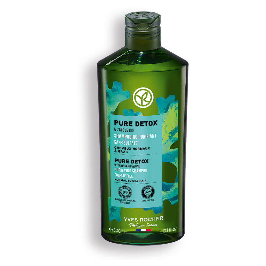 E-shop YVES ROCHER Detoxikační šampon s bio řasou 300 ml