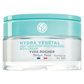 YVES ROCHER Hydra Végétal Hydratační péče na den a noc 50 ml (Přírodní pleťové krémy) - Přírodní