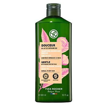 YVES ROCHER Jemný šampon s bio kaštanovým mlékem 300 ml (Přírodní šampóny) - Přírodní