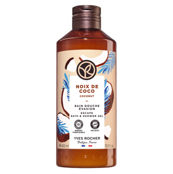 YVES ROCHER Kokos Sprchový gel 400 ml (Přírodní přípravky na sprchování a mytí) - Přírodní