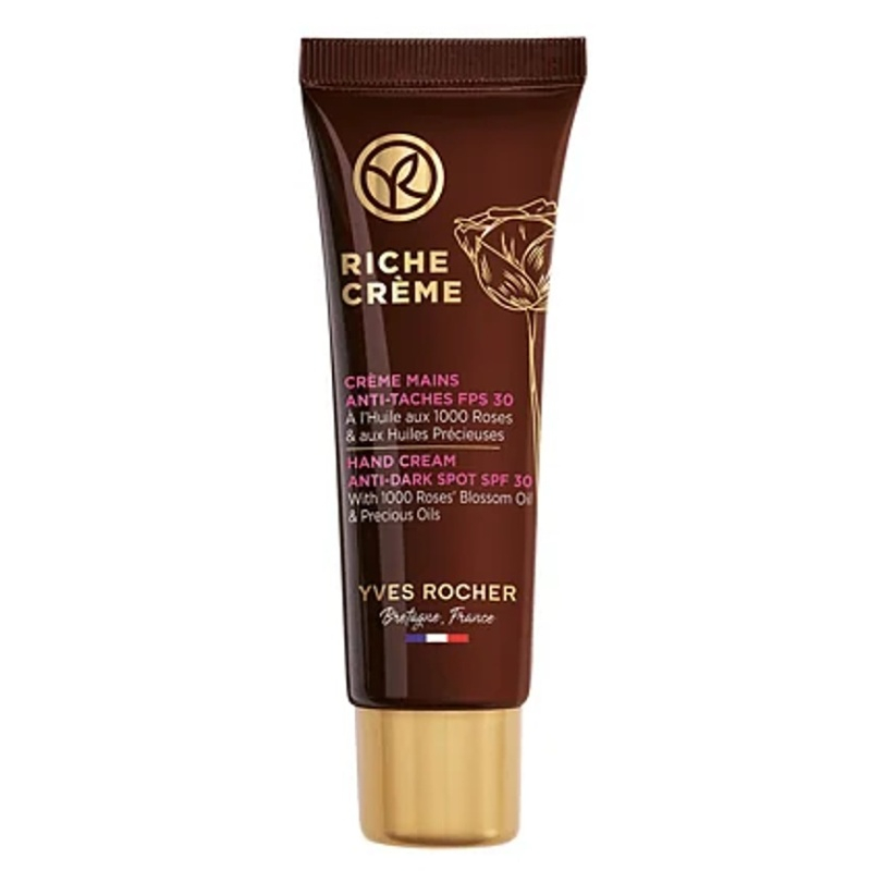 YVES ROCHER Krém na ruce proti pigmentovým skvrnám s OF 30 50 ml