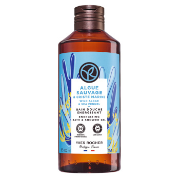 YVES ROCHER Mořská řasa & motar přímořský sprchový gel 400 ml (Přírodní přípravky na sprchování a mytí) - Přírodní