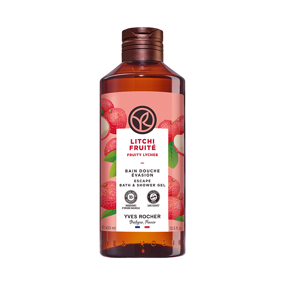 YVES ROCHER Sprchový gel Liči 400 ml