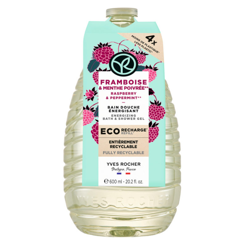 YVES ROCHER Sprchový gel Malina & máta 600 ml