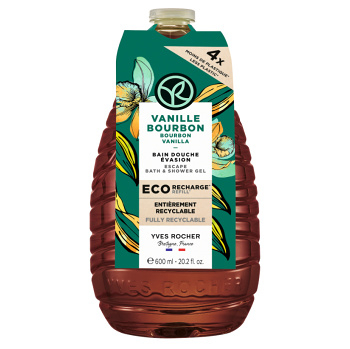 YVES ROCHER Sprchový gel Vanilka 600 ml (Přírodní přípravky na sprchování a mytí) - Přírodní