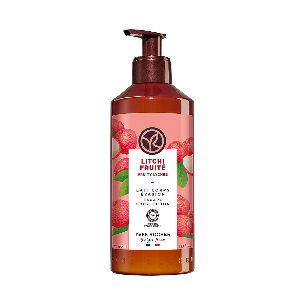YVES ROCHER Tělové mléko Liči 390 ml