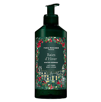 YVES ROCHER Tělové mléko zimní plody 390 ml (Tělová mléka) - Hydratační, Přírodní, Zvláčňující