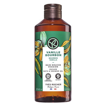 YVES ROCHER Vanilka Sprchový gel 400 ml (Přírodní přípravky na sprchování a mytí) - Přírodní