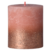 Z-TRADE Bolsius Rustic Sunset Svíčka válec 68 x 80 mm Creamy caramel + copper 1 kus
