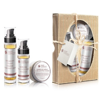 ZAHIR COSMETICS Pro pány Tělový balzám 50ml + sérum 30ml + máslo 50ml Dárkové balení (Kosmetické balíčky)