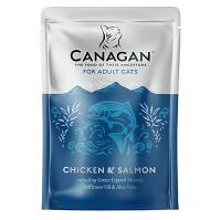CANAGAN Chicken & salmon kapsička pro kočky 85 g