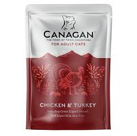 CANAGAN Chicken & turkey kapsička pro kočky 85 g