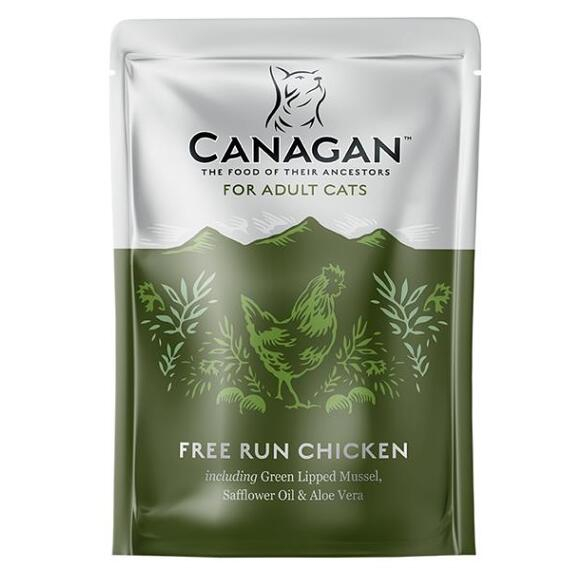 Levně CANAGAN Free run chicken kapsička pro kočky 85 g
