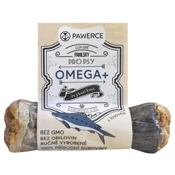 PAWERCE Omega+ žvýkací kost pro psy plněná 1 ks, Velikost: L