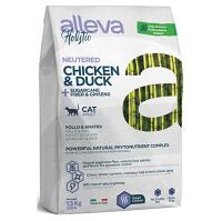 ALLEVA Holistic Adult Neutered Chicken&Duck granule pro kočky 1,5 kg