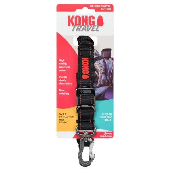 Levně KONG Bezpečnostní pás pro psa s amortizérem 1 ks