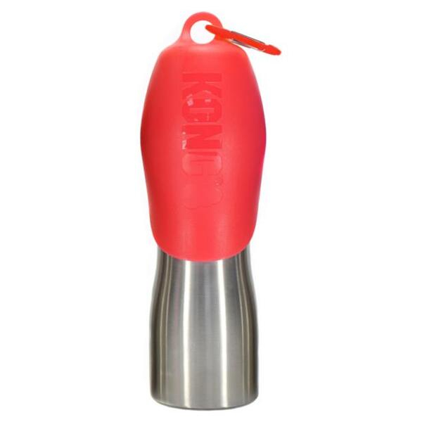 KONG Stainless Steel H2O Cestovní láhev pro psy 740 ml