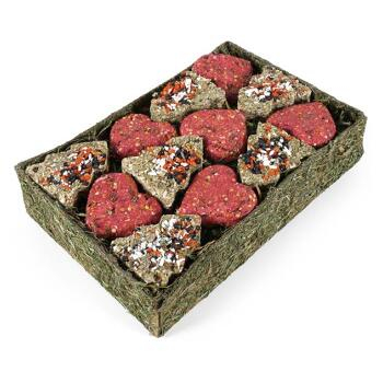 ROSEWOOD 12 vánočních kousků na seně grainfree pro králíky 19 x 13 cm (Pamlsky pro králíky)
