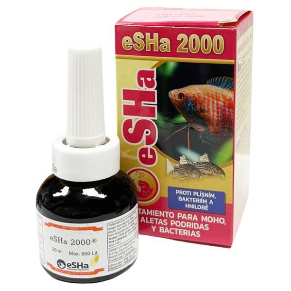 E-shop ESHA 2000 Ošetření ryb proti plísňovým a bakteriálním příznakům 20 ml