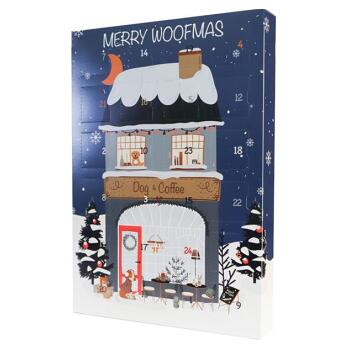 PETS BEST Adventní kalendář Dog & Coffee 2024 (Sušené maso pro psy)