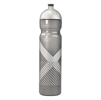 ZDRAVÁ LAHEV® Sport xo stříbrná 1000 ml (Sportovní lahve na různé aktivity)