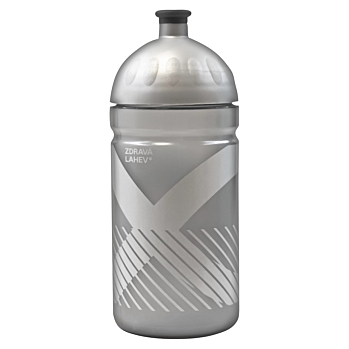 ZDRAVÁ LAHEV Sport xo stříbrná 0,5 l (Sportovní lahve na různé aktivity)