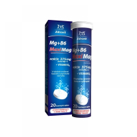 ZDROVIT MaxiMag Hořčík 375 mg + vitamín B6 šumivé tablety 20 ks ZDROVIT MaxiMag Hořčík 375 mg + vitamín B6 šumivé tablety 20 ks
