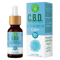 ZELENÁ ZEMĚ C.B.D. Konopné kapky s BCP Extra 30 ml