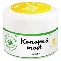 ZELENÁ ZEMĚ Konopná mast s měsíčkem na kůži 12 ml