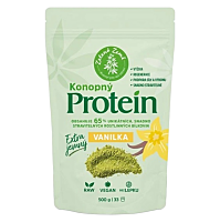 ZELENÁ ZEMĚ Konopný protein extra jemný s vanilkou 500 g