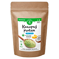 ZELENÁ ZEMĚ Konopný protein kokos s ananasem 1000 g