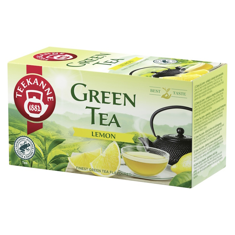 E-shop TEEKANNE Zelený čaj citron 20 sáčků