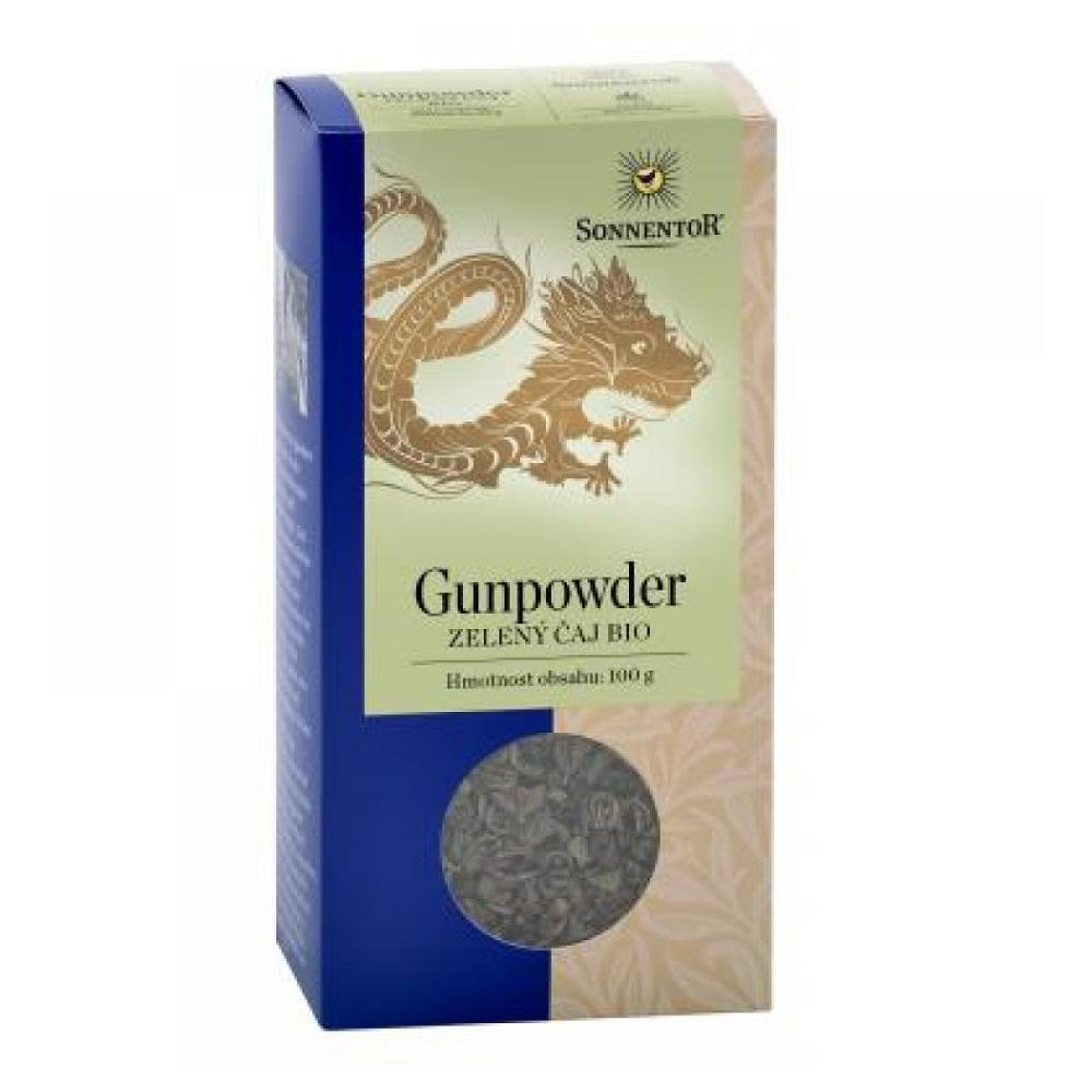 E-shop SONNENTOR Zelený čaj Gunpowder sypaný BIO 100 g
