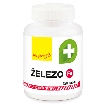WOLFBERRY železo 120 kapslí (Minerály a stopové prvky na imunitu) - Jednosložkové
