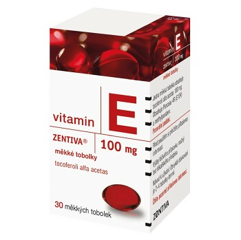ZENTIVA Vitamin E 100 mg 30 tobolek