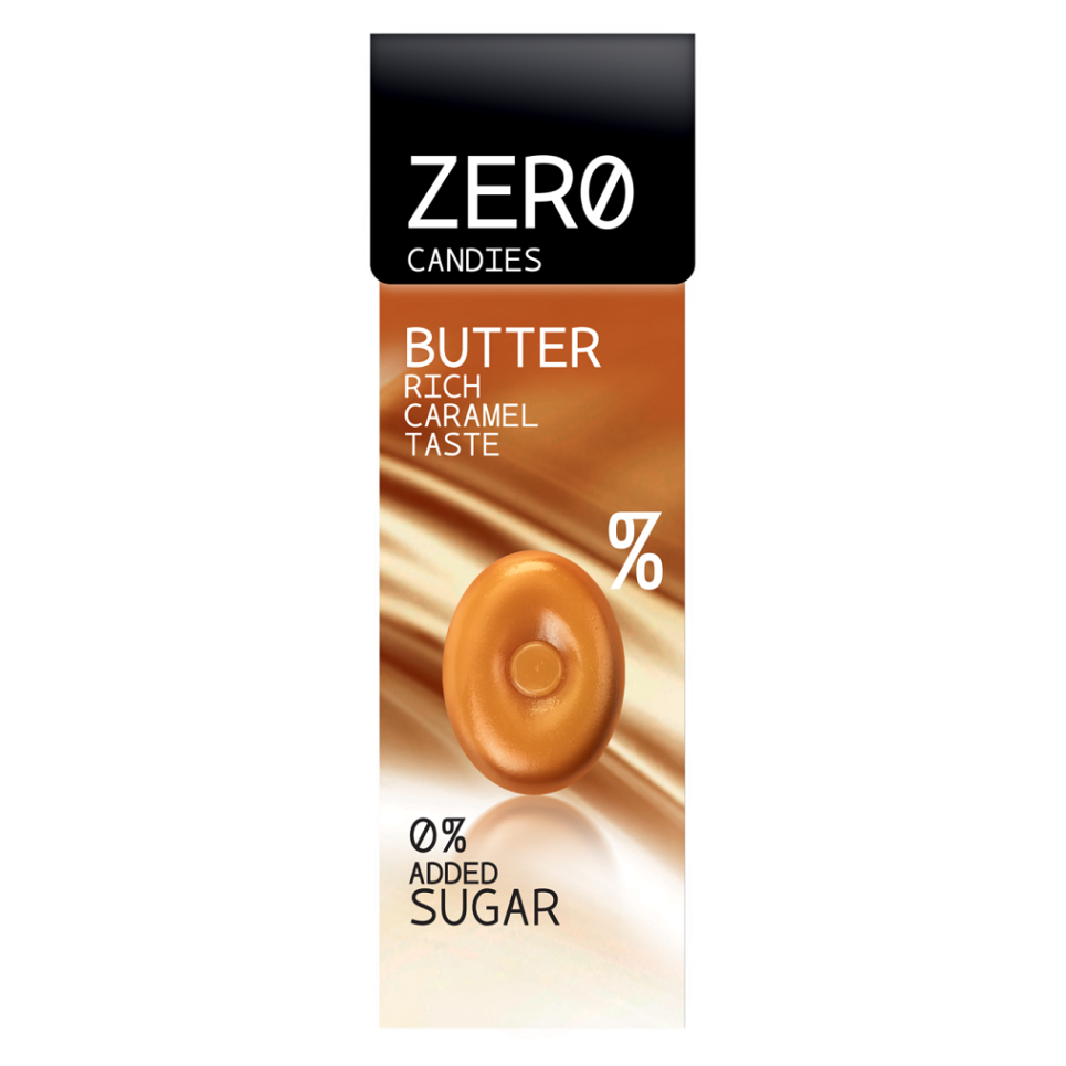 E-shop ZERO CANDIES Butter candies 0% smetanové bonbóny 32 g