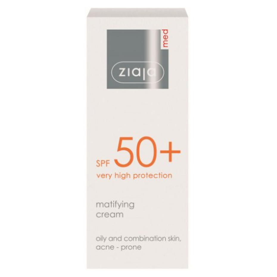 E-shop ZIAJA Med protective protective matující krém na obličej SPF 50+ 50 ml