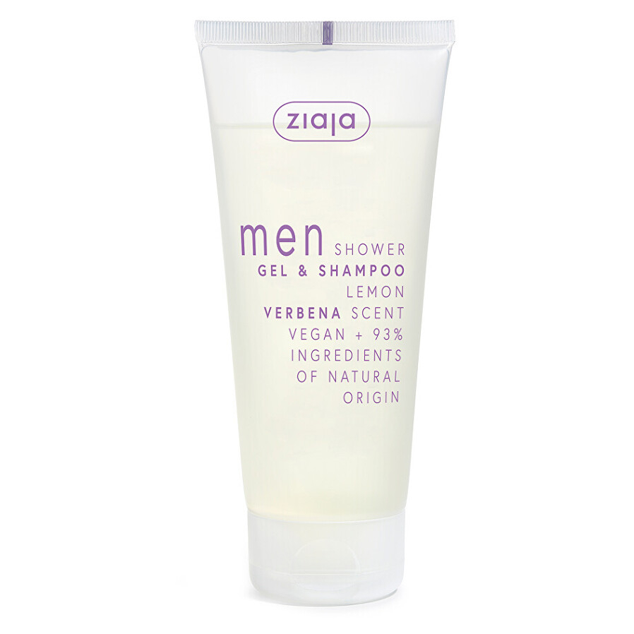 E-shop ZIAJA Men Sprchový gel a šampon Lemon Verbena 200 ml