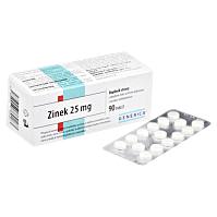 GENERICA Zinek 25 mg 90 tablet