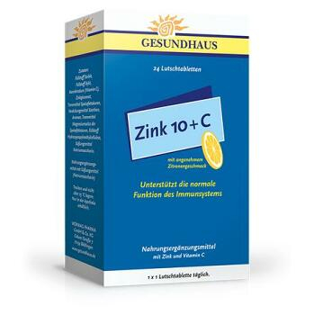 ZINK 10 + C šumivé tablety 2 x 10 ks