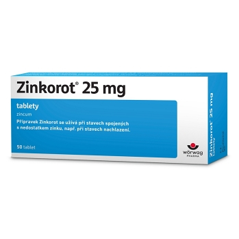 ZINKOROT 25 mg 50 tablet