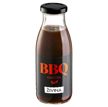 ŽIVINA Crafted for friends BBQ omáčka 270 g (Pasty a omáčky) - Vícesložkové, Sladké, Slané, Speciální, Pálivé, pikantní