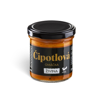 ŽIVINA Crafted for friends čipotlová omáčka 140 g (Pasty a omáčky) - Vícesložkové, Speciální, Pálivé, pikantní