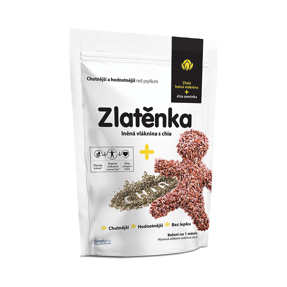 ZLATĚNKA lněná vláknina a chia 300 g