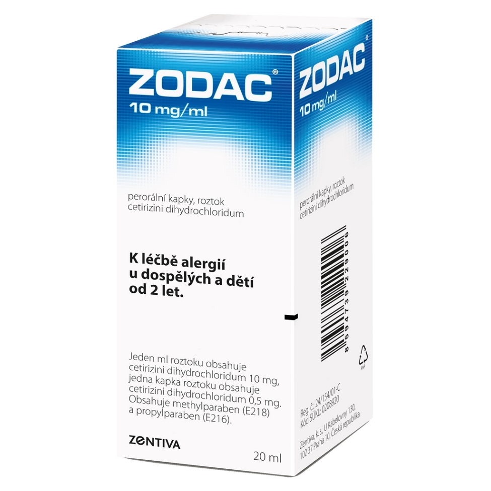 E-shop ZODAC GTT 10mg/ml 20 ml II