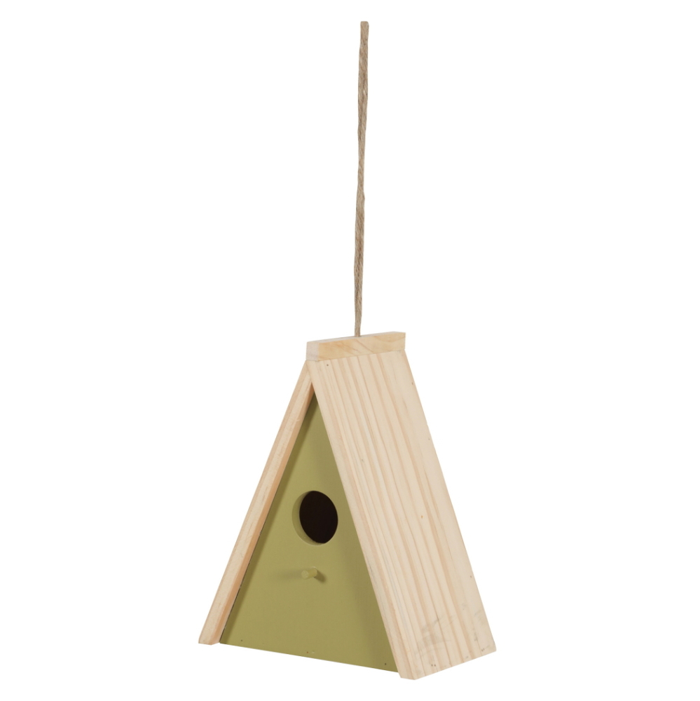 E-shop ZOLUX Coucou N1 dřevěná hnízdící budka pro ptáky zelená