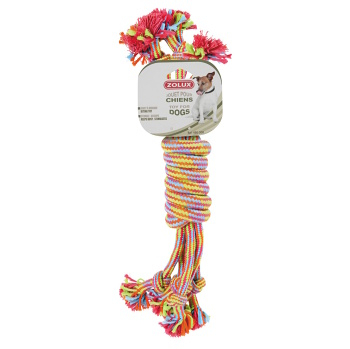 ZOLUX Hračka pro psy přetahovadlo spirála barevná 35 cm (Hračky pro psy)