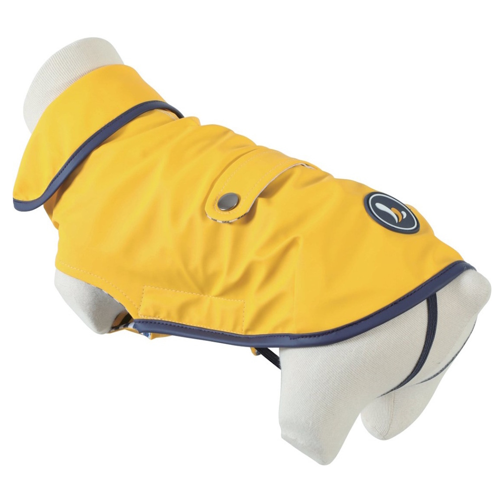 E-shop ZOLUX Saint Malo Pláštěnka pro psy žlutá 1 ks, Velikost oblečku: 25